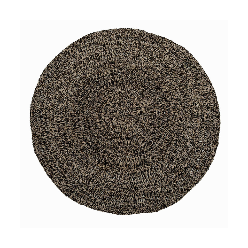 The Seagrass Rug - Natural Black - 150