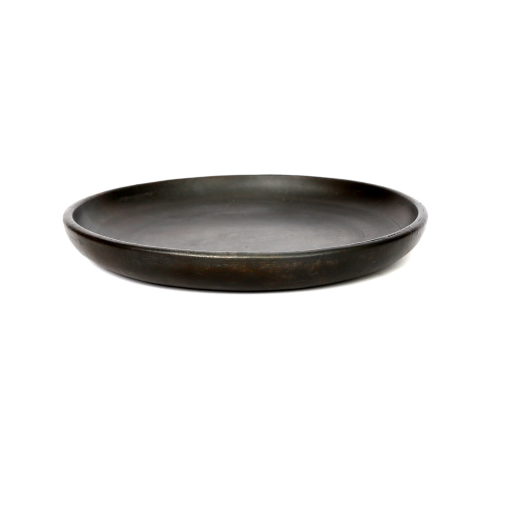 The Burned Classic Plate - Black - Small